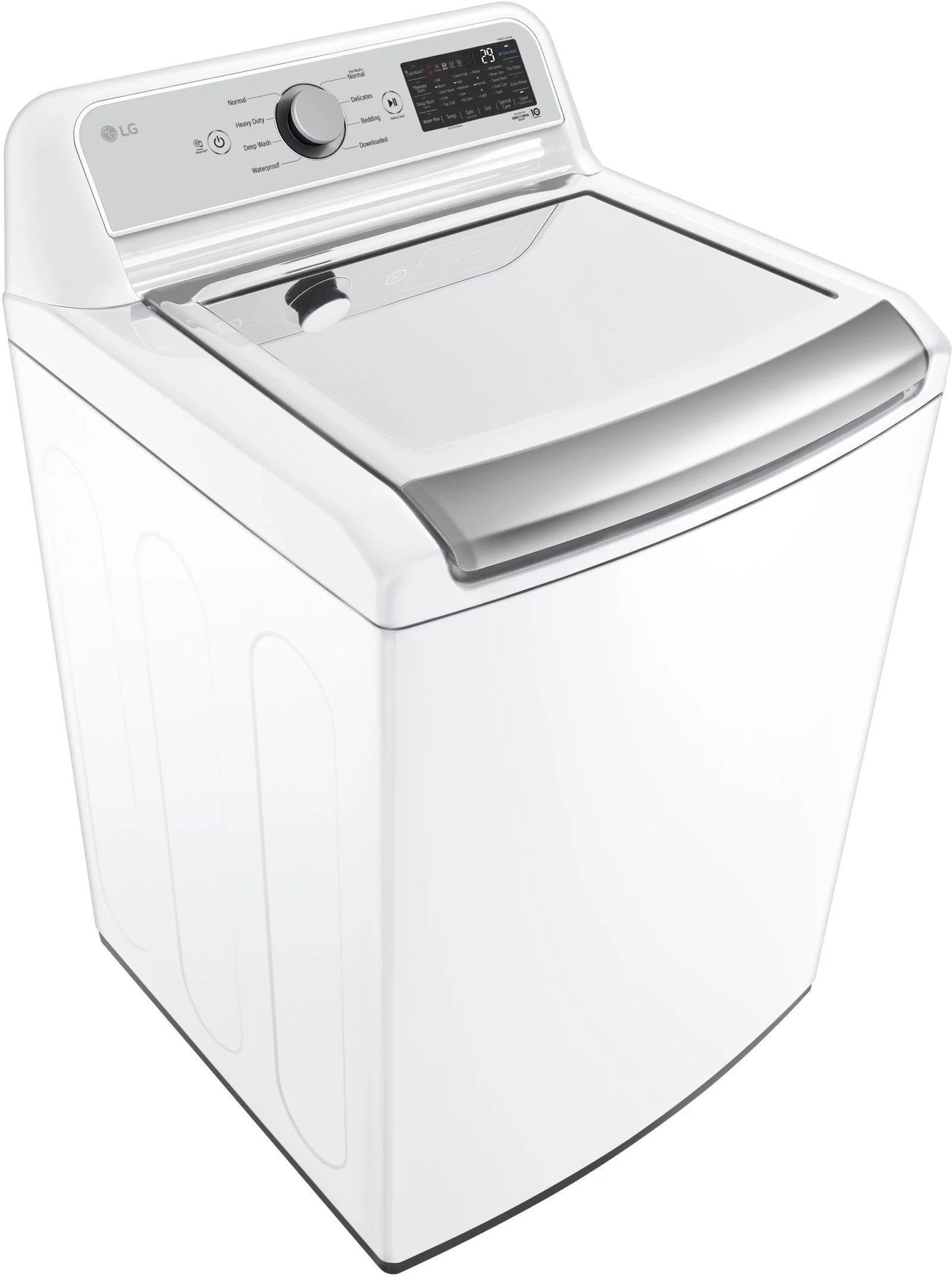 LG �C 5.5 Cu. Ft. Smart Top Load Washer with TurboWash3D �C White