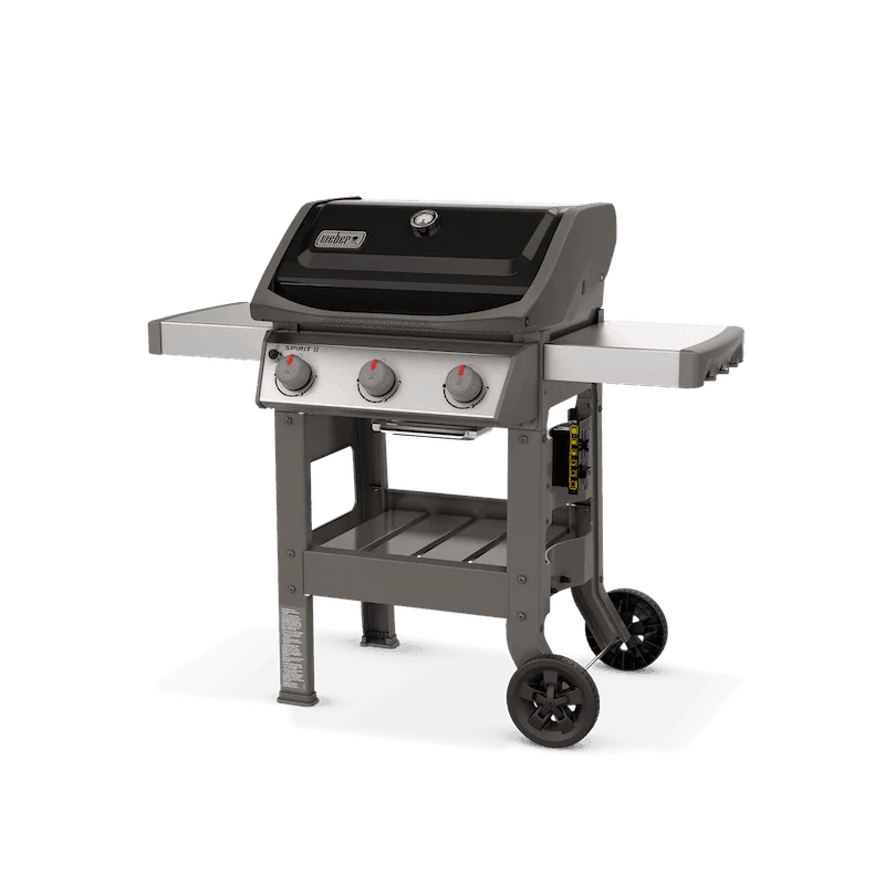 Weber Spirit II E-310 Propane Gas Grill, Black