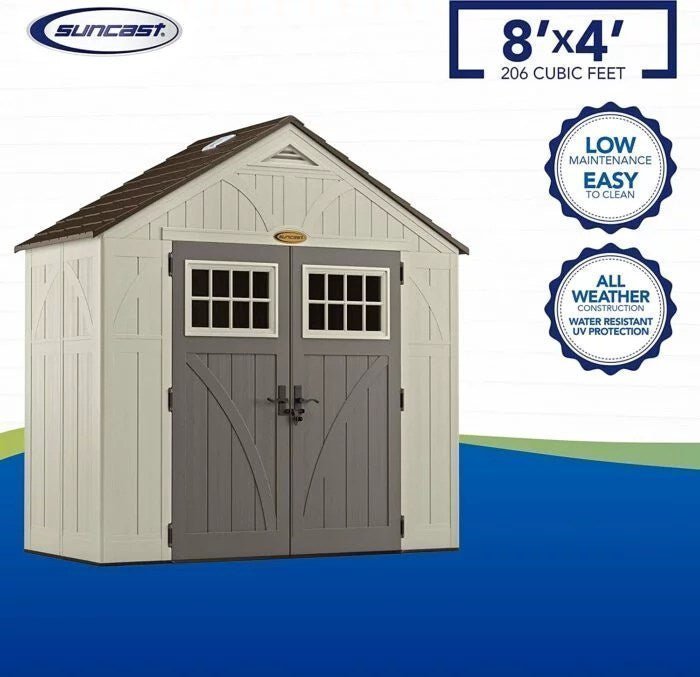 Suncast BMS8400D ��4 x 8�� Tremont Storage Shed