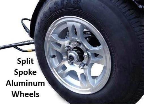 Single Rail Motorcycle Trailer