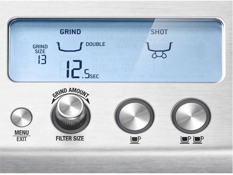 Breville BES878BSS The Barista Pro Espresso Machine �C Stainless Steel