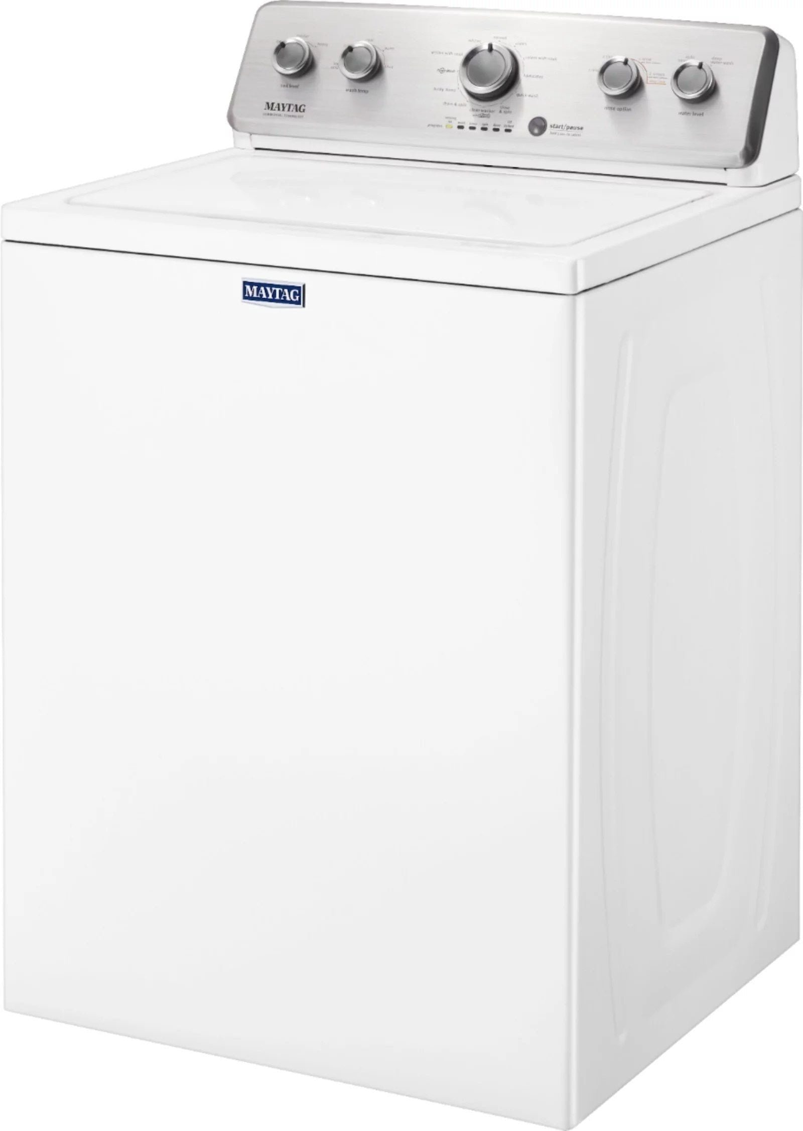 Maytag �C 3.8 Cu. Ft. High Efficiency Top Load Washer with PowerWash Agitator �C White