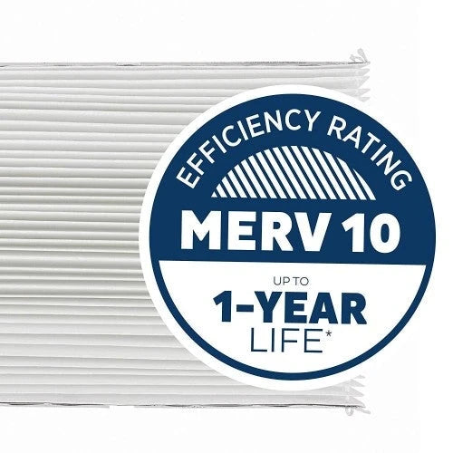 Aprilaire 401 Replacement Filter for Aprilaire Whole House Air Purifier Model: 2400, Space Gard 2400, MERV 10 (Pack of 10)