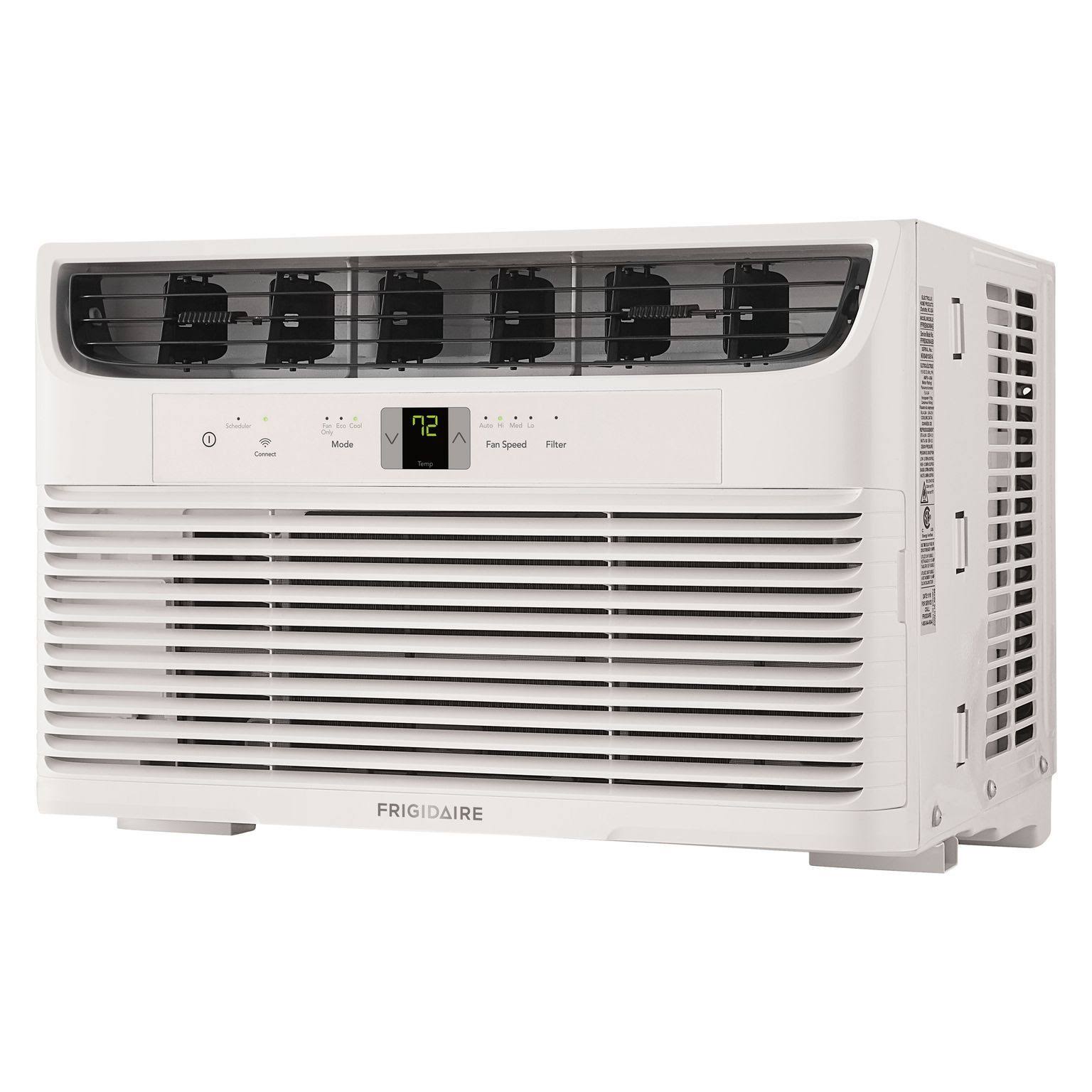 Frigidaire 8,000 BTU Window Air Conditioner with WiFi & Remote, Multi-Speed, Eco Mode, White