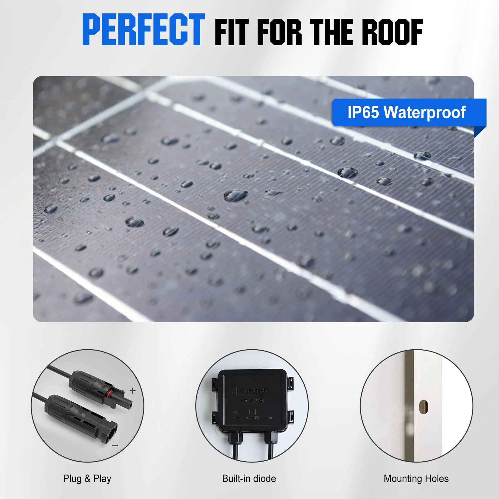 ECO-WORTHY 200 Watts 12 Volt/24 Volt Solar Panel Kit