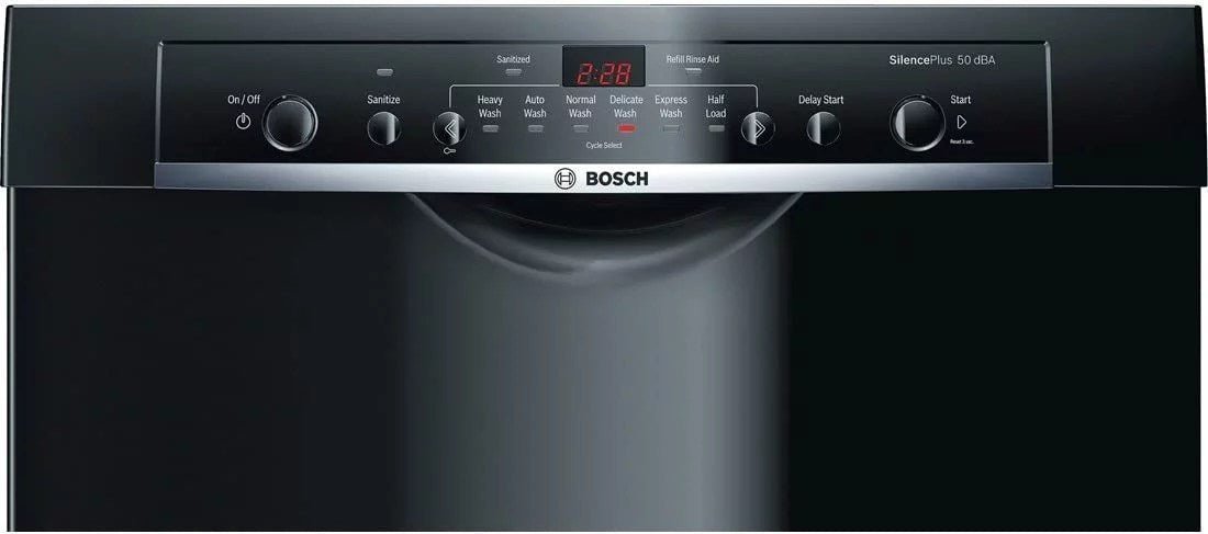Bosch Ascenta 24��� SHE3AR76UC Built-In Dishwasher �C Black