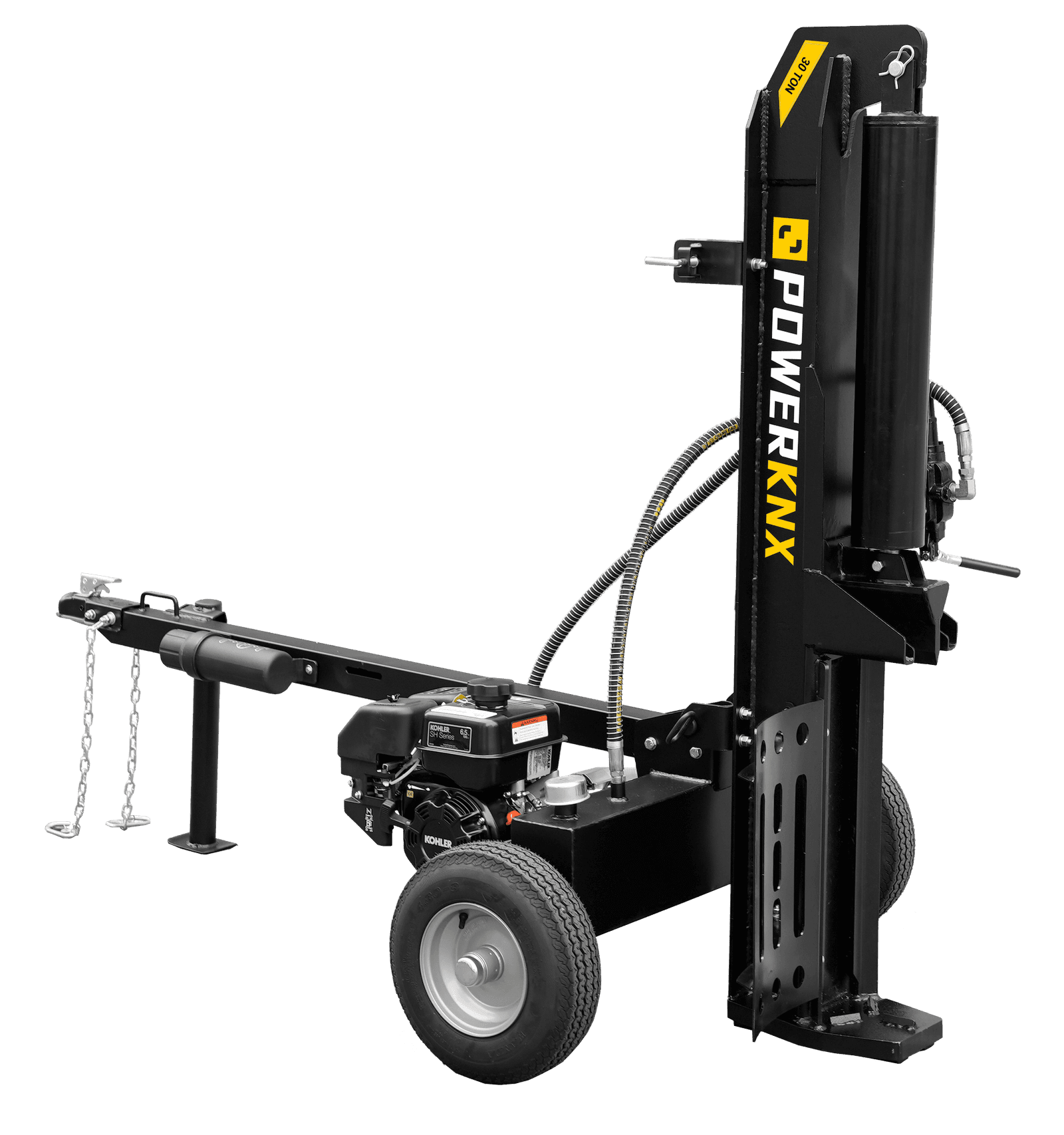 POWERKNX 30-Ton Vertical/Horizontal Gas Log Splitter (31-401)