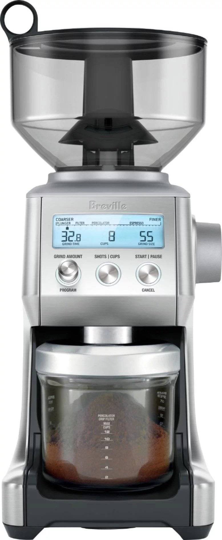 Breville �C the Smart Grinder Pro 12-Cup Coffee Grinder �C Stainless Steel