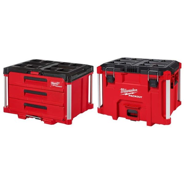 48-22-8443-8429  22 in. 3-Drawer and XL Tool Box