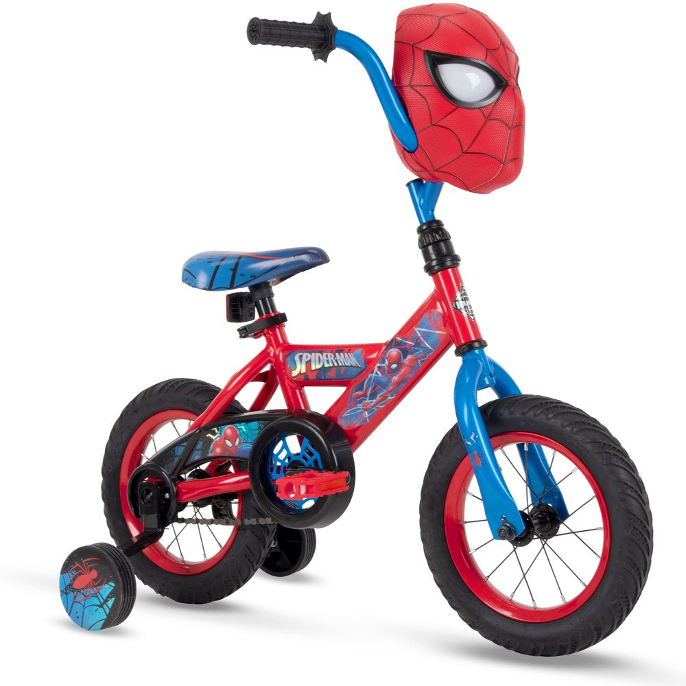 Huffy Marvel Spider-Man 12′�?Boys�?Bike with Training Wheels & EZ Build