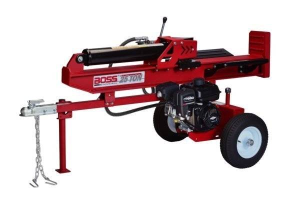 Boss Industrial 25 Ton Horizontal Vertical Gas Wood Splitter (WD25T)