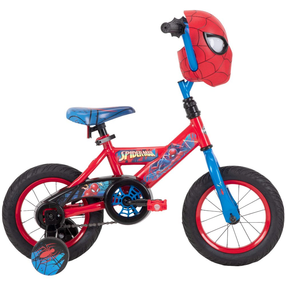 Huffy Marvel Spider-Man 12′�?Boys�?Bike with Training Wheels & EZ Build