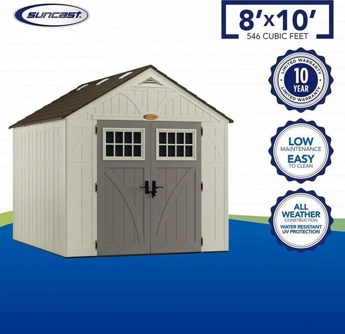 Suncast BMS8100 8�� x 10�� Tremont Storage Shed