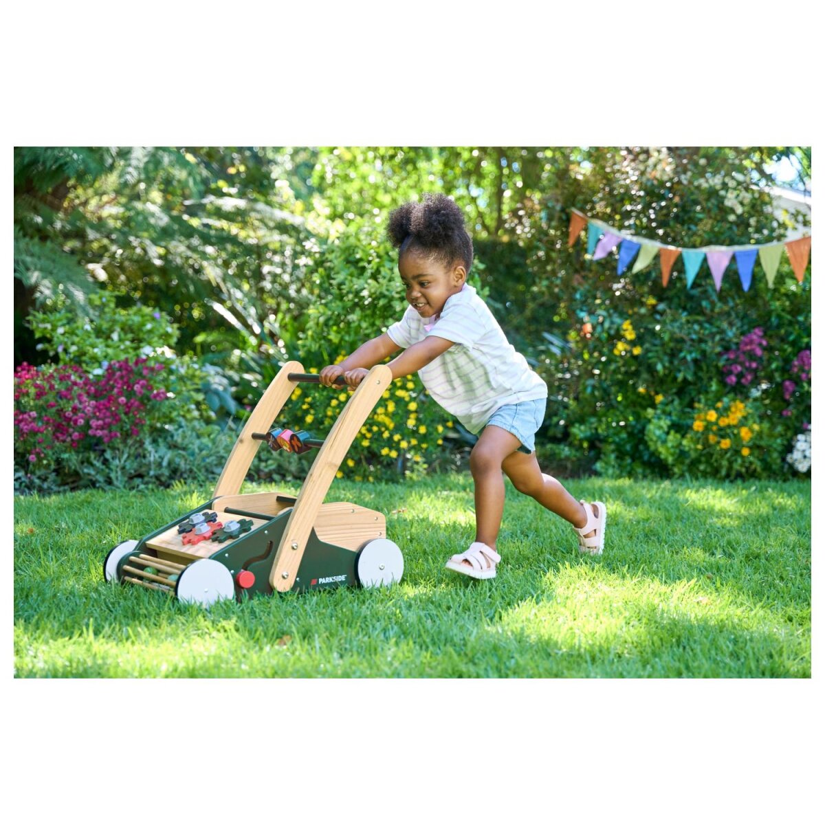 Playtive Lauflernwagen, mit abnehmbarem Holzkasten - B-Ware neuwertig