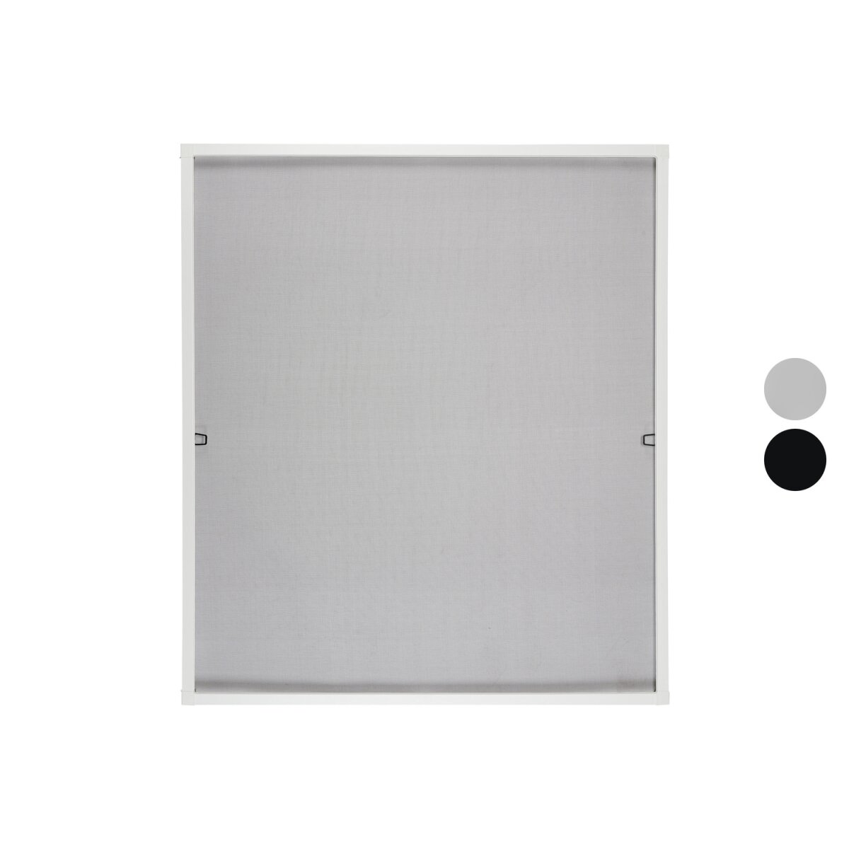 LIVARNO home Alu-Insektenschutz-Fenster ultraflach, 130 x 150 cm - B-Ware