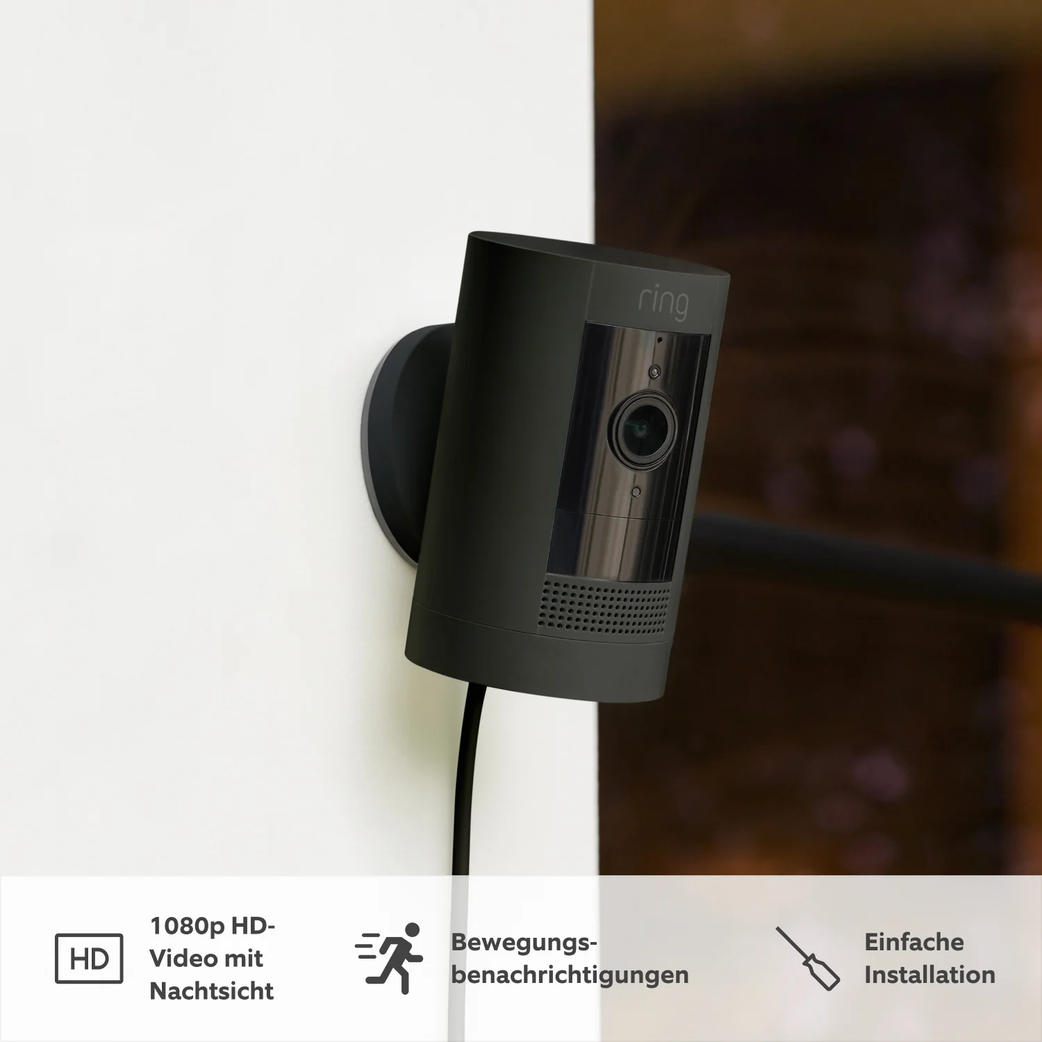 2er-Set Auenkamera Netzstecker | Stick Up Cam Plug-In