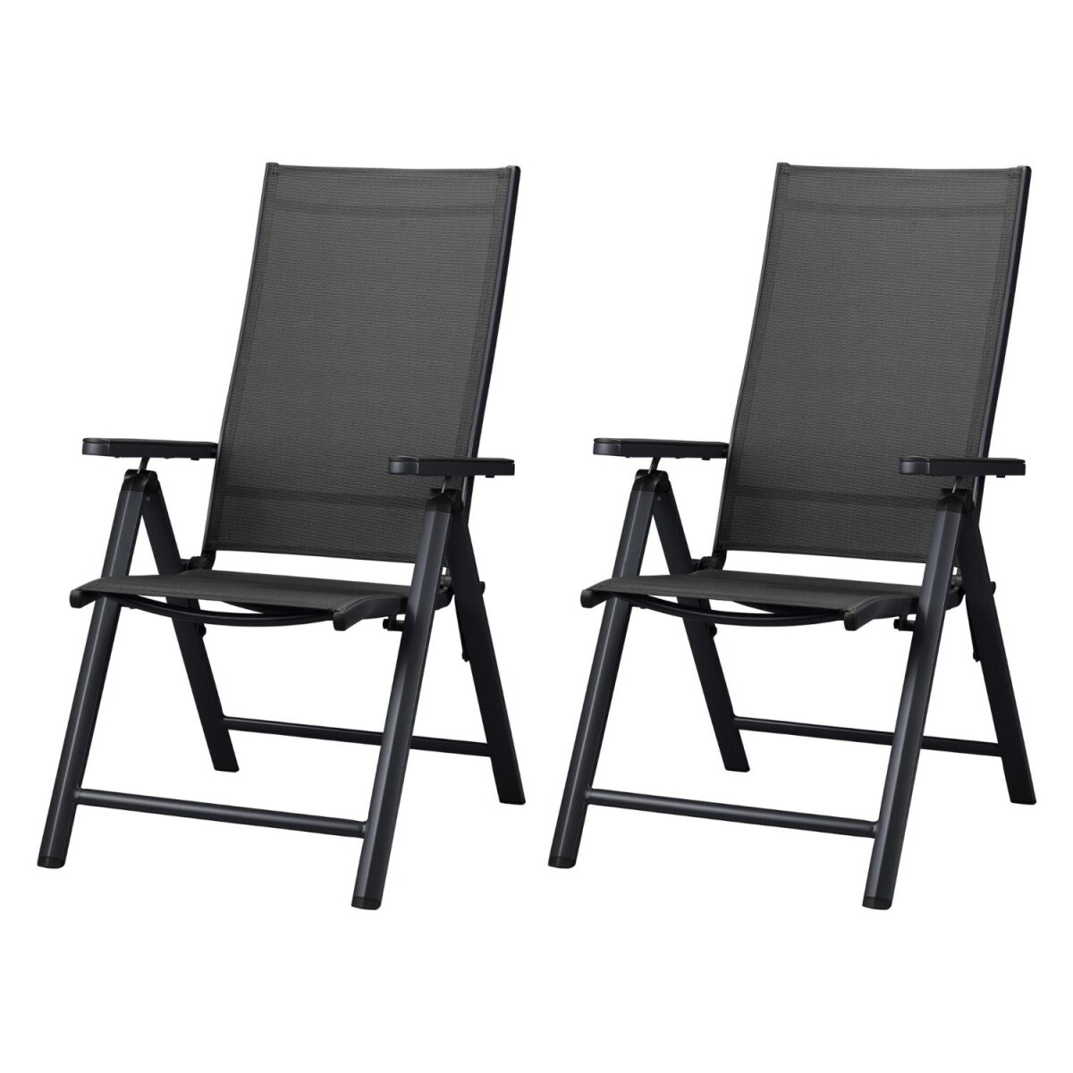 LIVARNO home Alu-Hochlehner »Houston«, 2 Stück, grau - B-Ware sehr gut