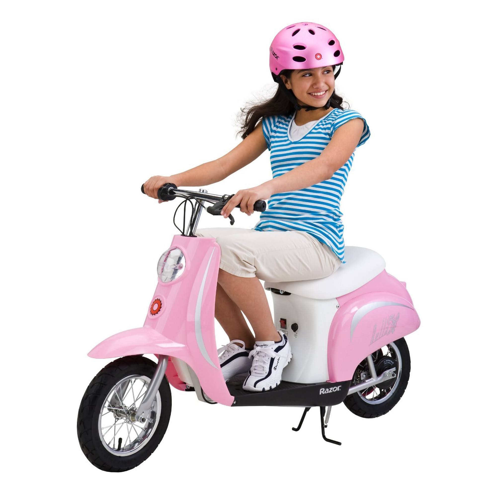 Razor Pocket Mod Bella Electric Girl Scooter, Pink, 24 V