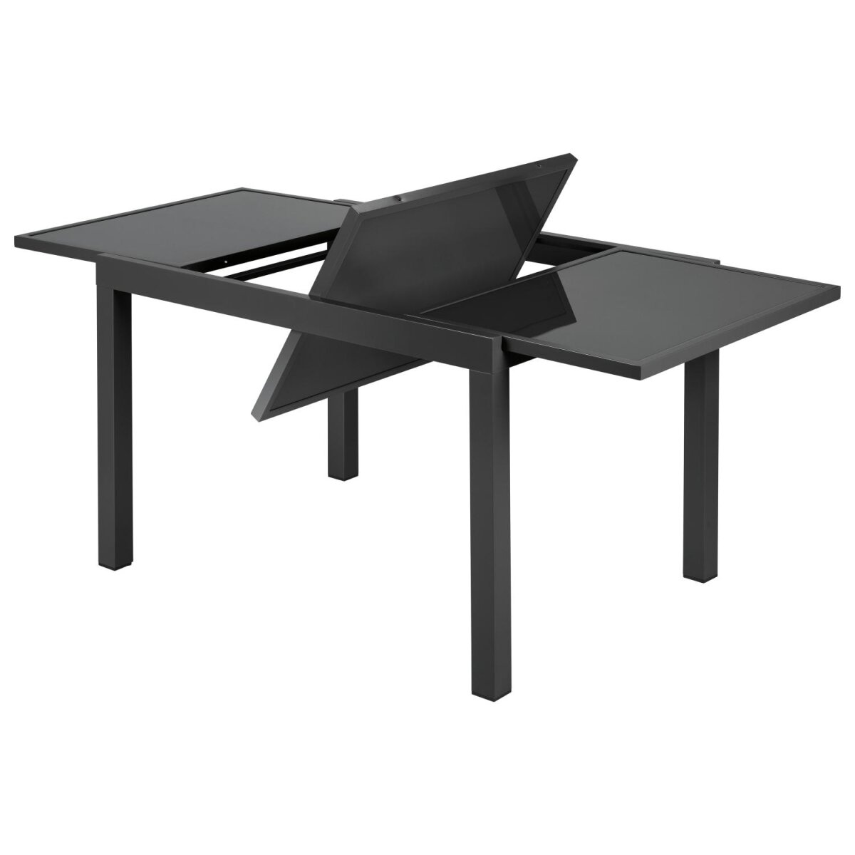 LIVARNO home Alu-Gartentisch »Houston / Toronto«, ausziehbar, grau - B-Ware neuwertig