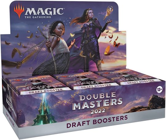 Magic The Gathering D0655000 Double Masters 2022 Draft Booster Box, 24 Packs, Multi