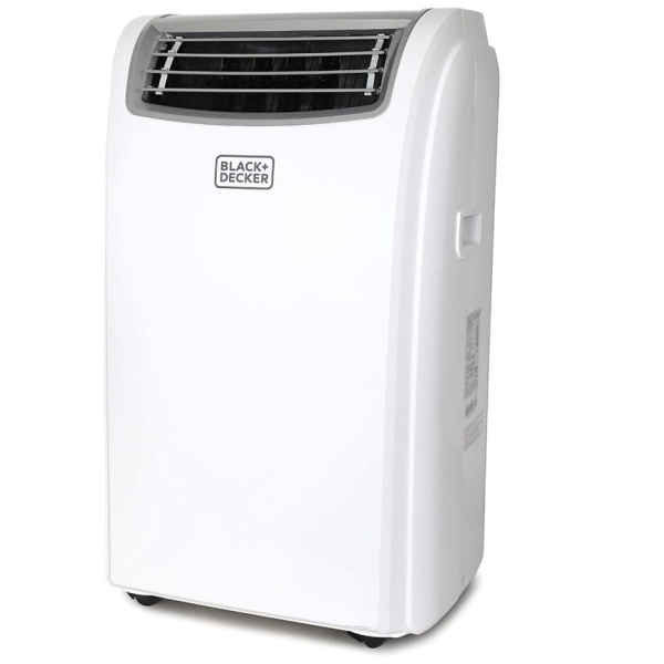 BLACK+DECKER 14,000 BTU Portable Air Conditioner with Heat and Remote Control, White