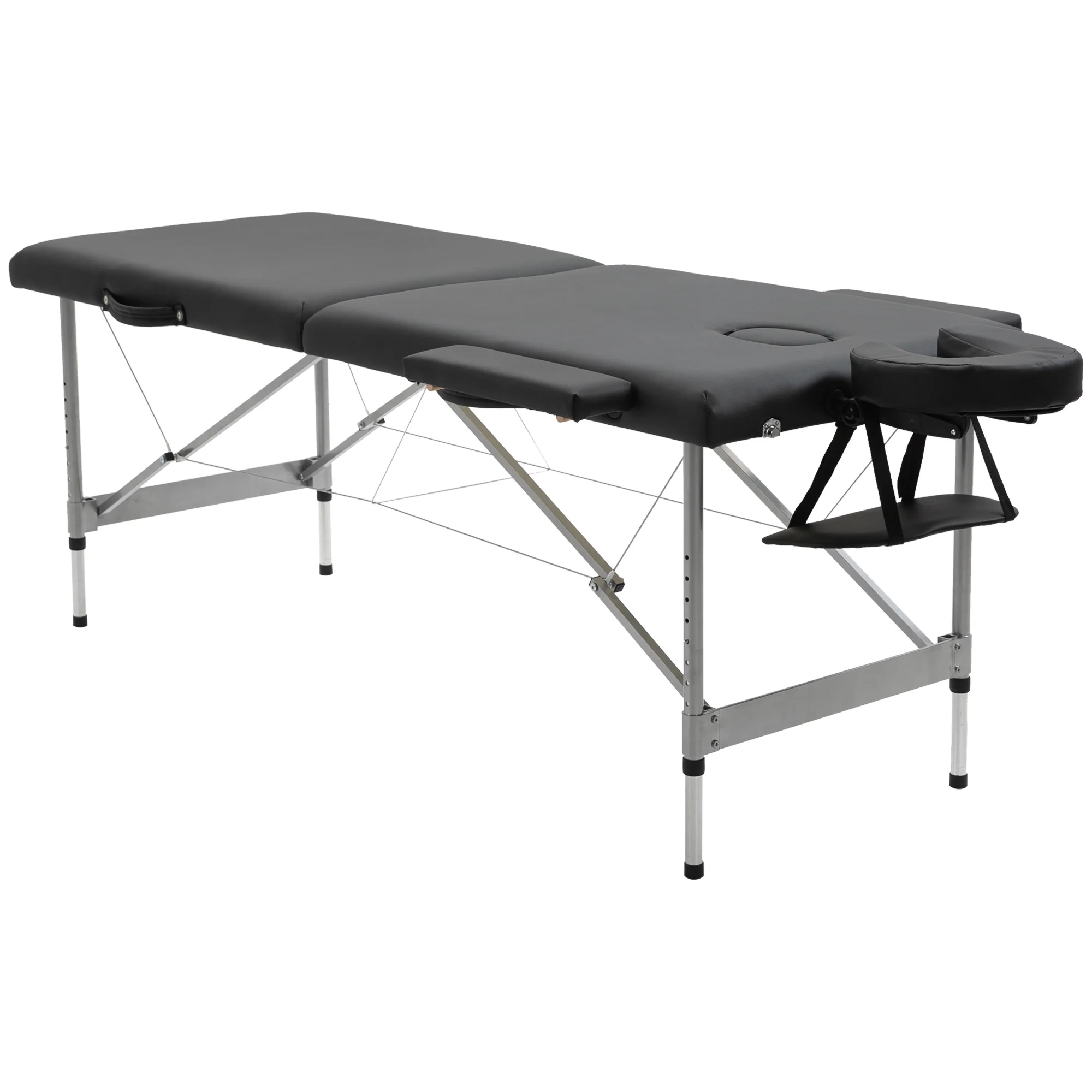 HOMCOM Massageliege faltbar höhenverstellbar Aluminium