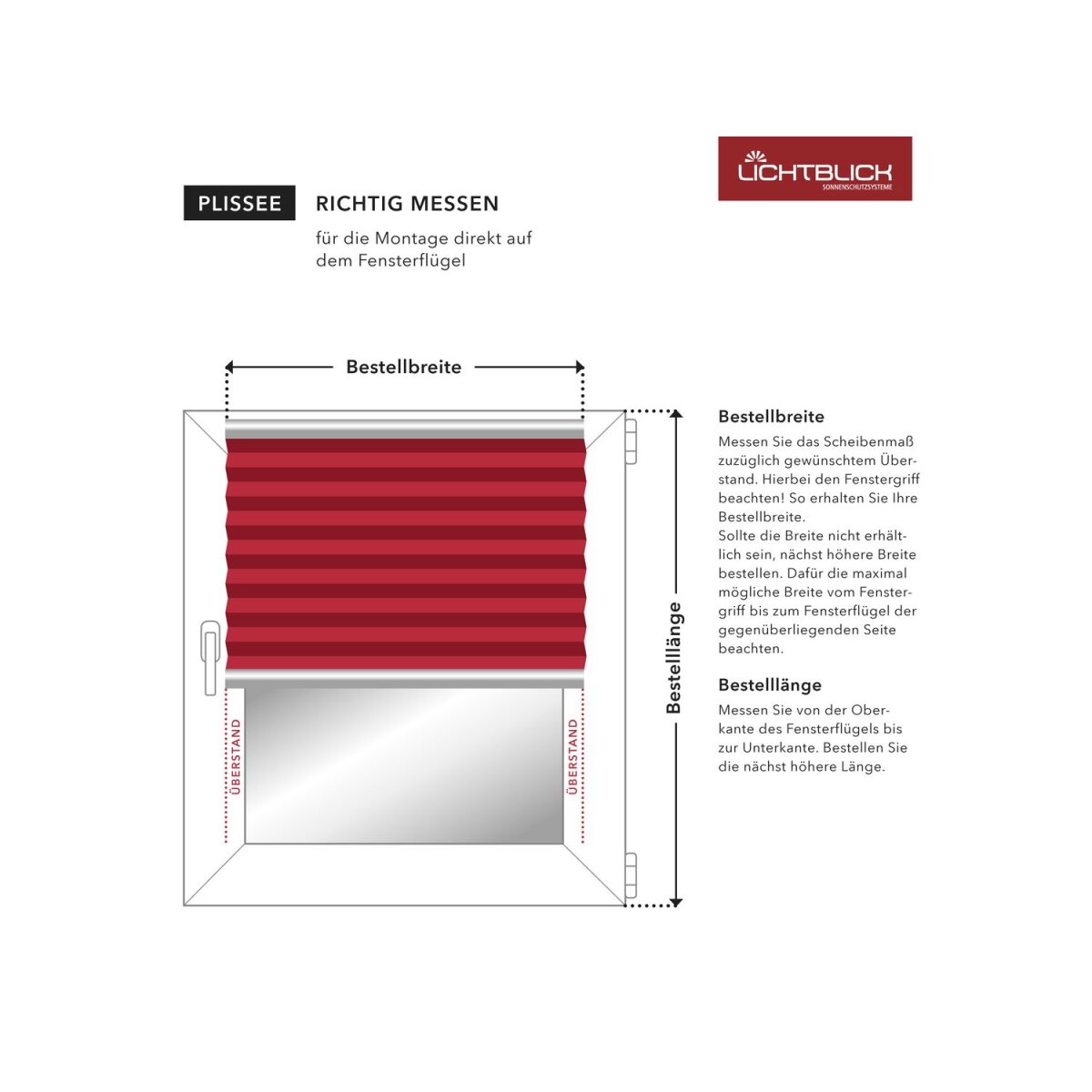 Lichtblick Klemmfix Plissee, stufenloses Einstellen, blickdicht, Montage ohne Bohren, 130 cm, 100 cm, Gelb - B-Ware neuwertig