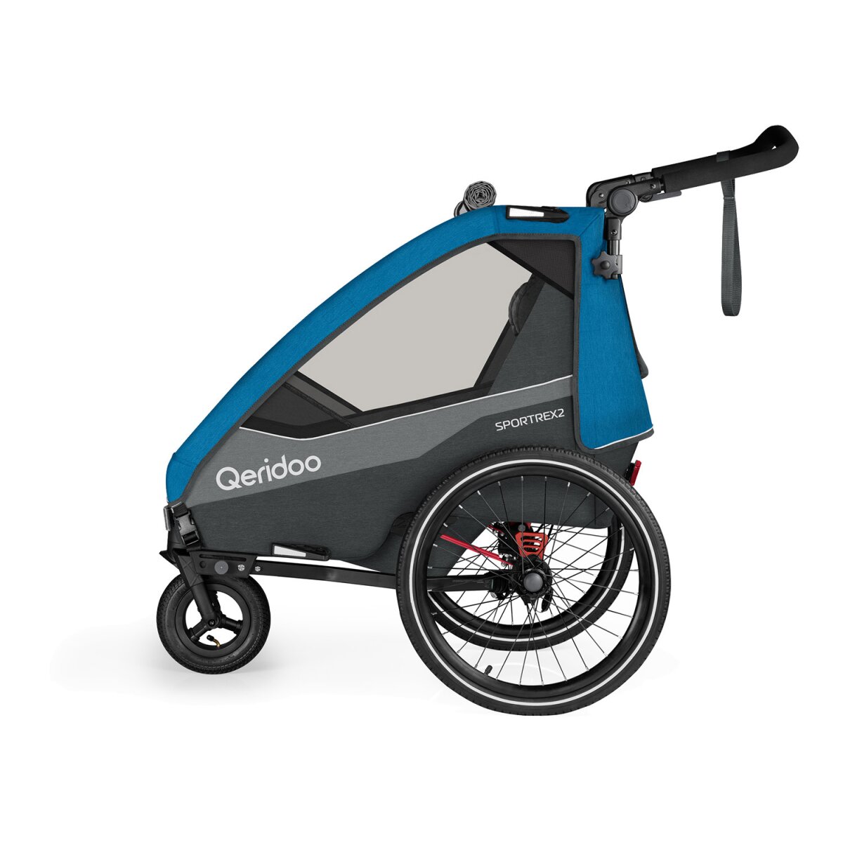 Qeridoo Kindersportwagen Sportrex 2 Limited Edition Ocean Blue - B-Ware sehr gut