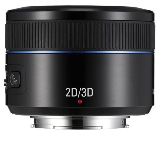 Samsung NX 45mm f/1.8 Camera Lens (Black)