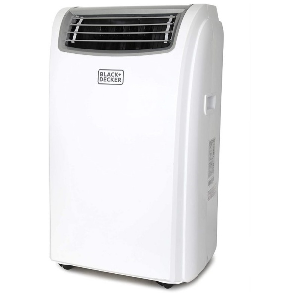 BLACK+DECKER 14,000 BTU Portable Air Conditioner with Heat and Remote Control, White