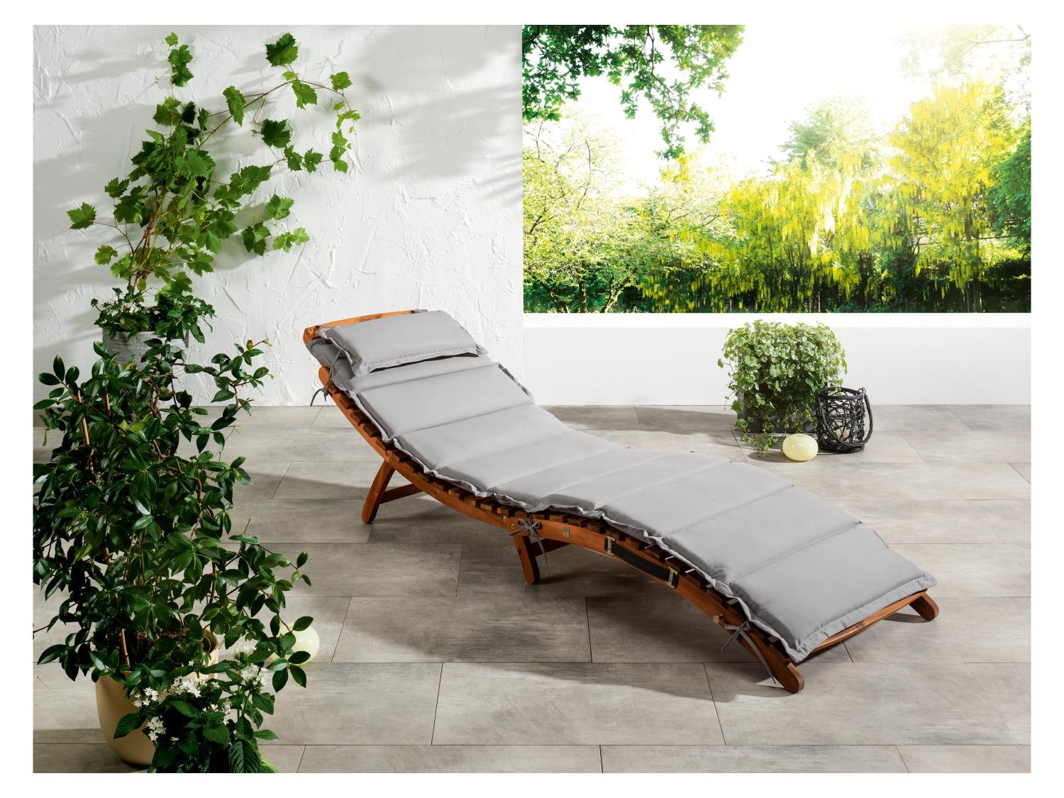 LIVARNO home Relax-Sonnenliege »SEVILLA«, aus ölgebeiztem Akazienholz