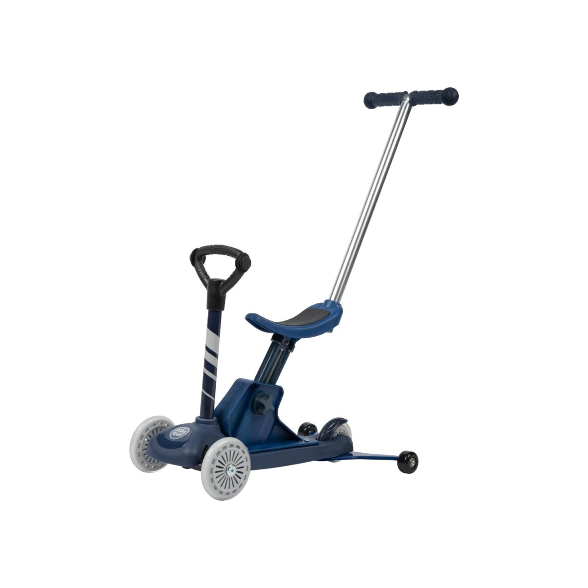 Playtive 4-in-1 Tri-Scooter, mit Stützrädern (Blau) - B-Ware sehr gut