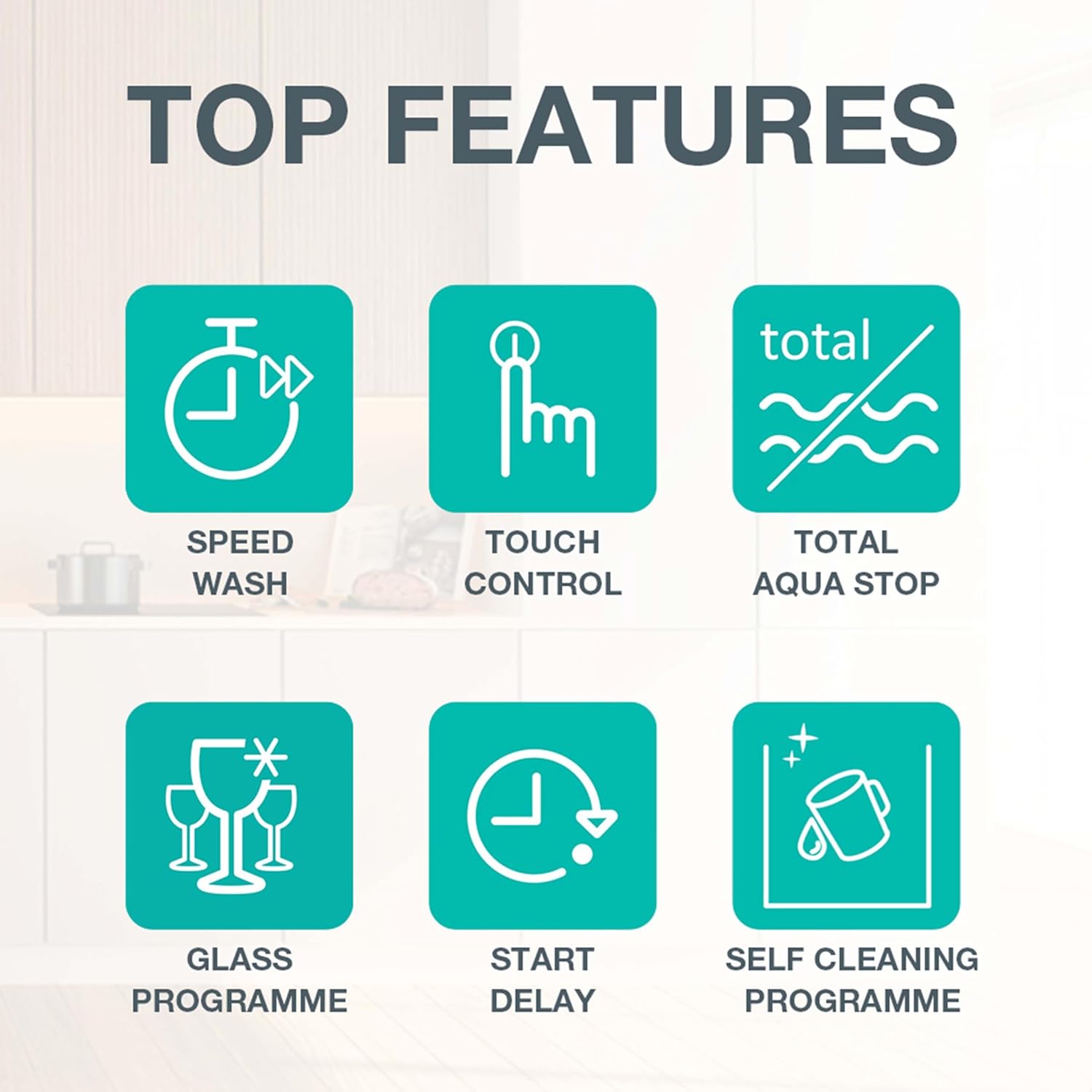 Gorenje GS642E90W Freistehender Geschirrspüler, 60 cm, 13 Maßgedecke, Total AquaStop, vollständiger Überlaufschutz, Hygiene Programm, SpeedWash Funktion, Selbstreinigung, UltraClean Besteckkorb