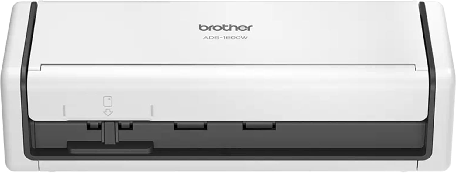 Brother ADS-1800W - Kompakter und tragbarer Dokumentenscanner mit WLAN