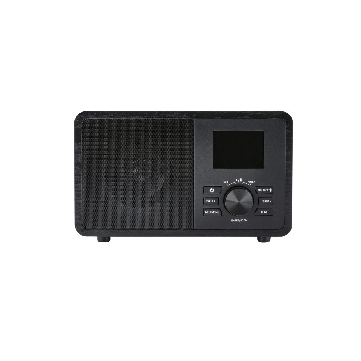 SILVERCREST® DAB+-Bluetooth®-Radio, in Holz-Optik (Schwarz) - B-Ware sehr gut