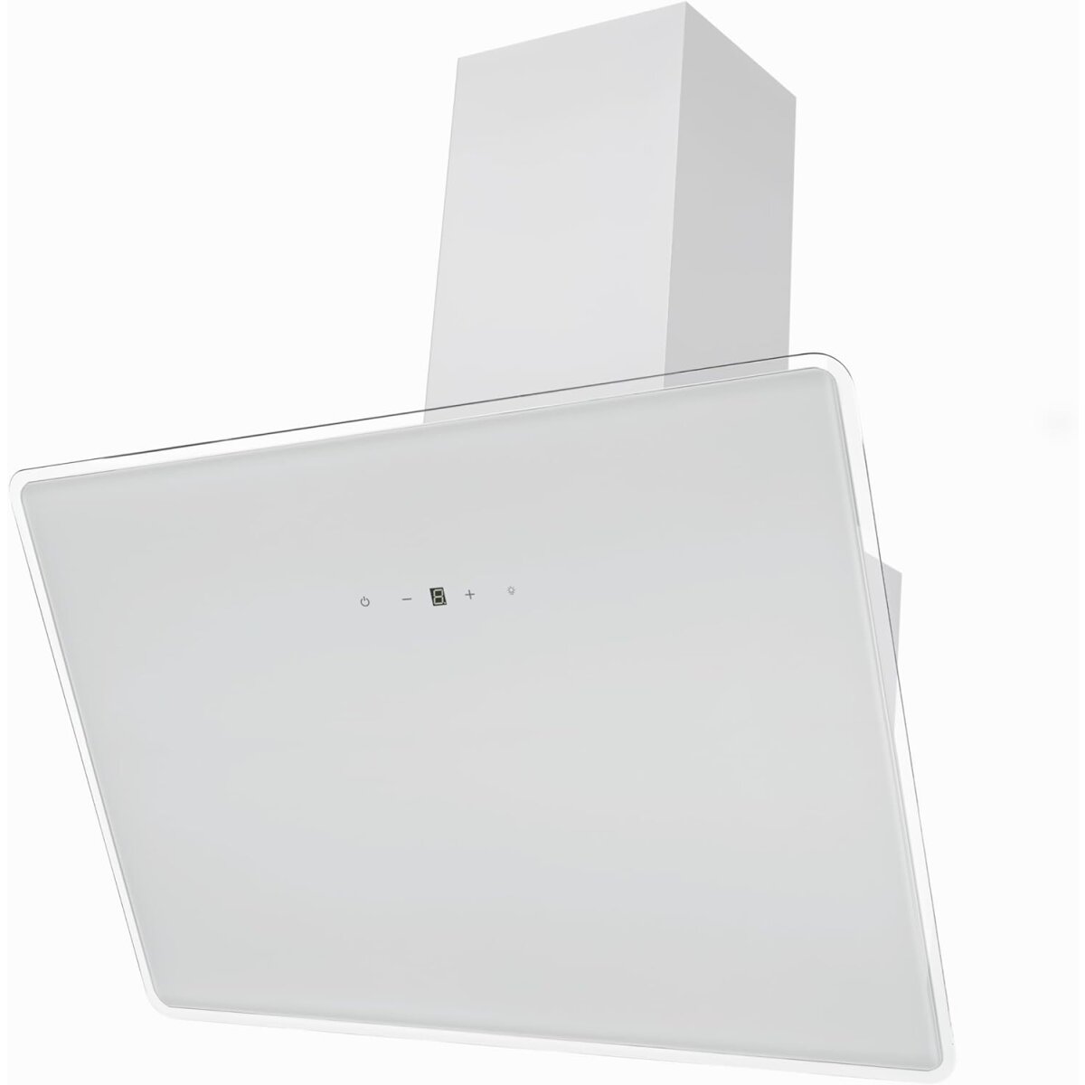 respekta CH112080W Dunstabzugshaube, kopffrei/schräg, weiß - B-Ware sehr gut