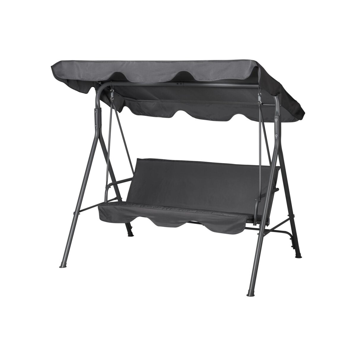 LIVARNO home Hollywoodschaukel 2-Sitzer mit bequemer Polsterung - B-Ware sehr gut