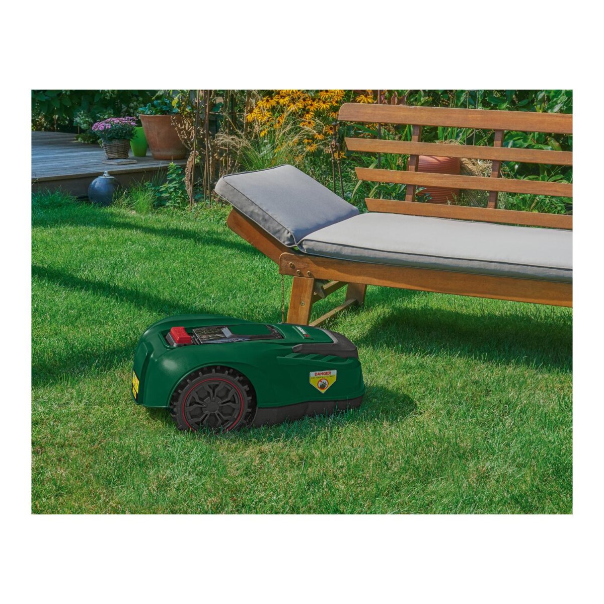 PARKSIDE® 20 V Mähroboter »Smart PAMRS 1000 A1«, mit Akku und Ladestation - B-Ware stark Gebraucht