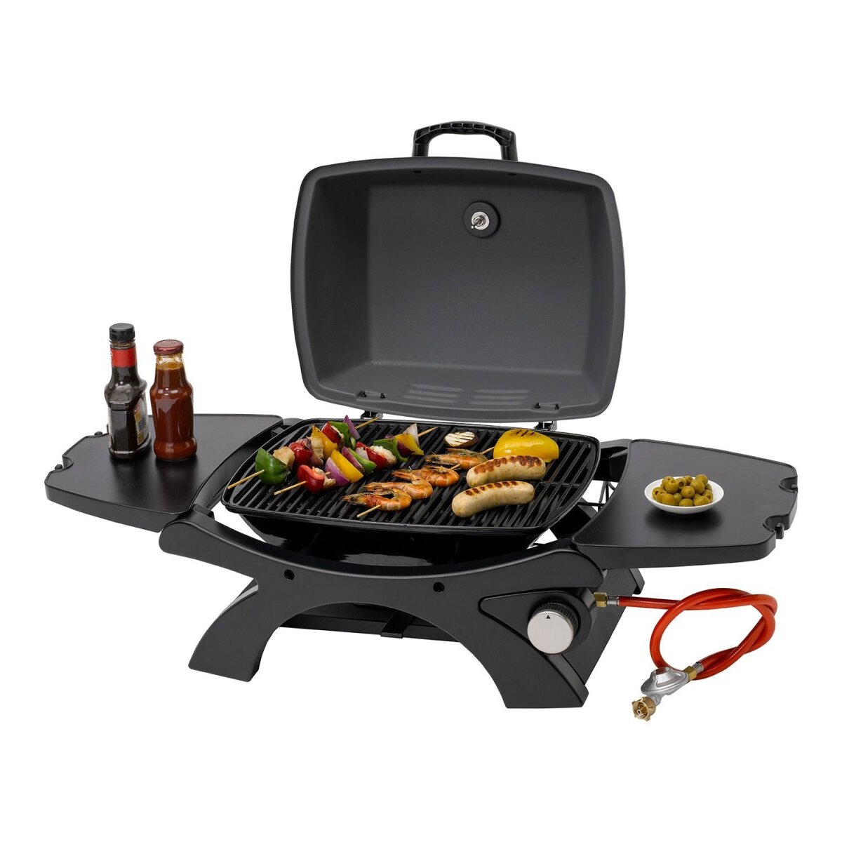 Tepro Tisch-Gasgrill »Abington» 3,2 kW Leistung, Edelstahlbrenner, mit Gaskartuschenhalter - B-Ware gut