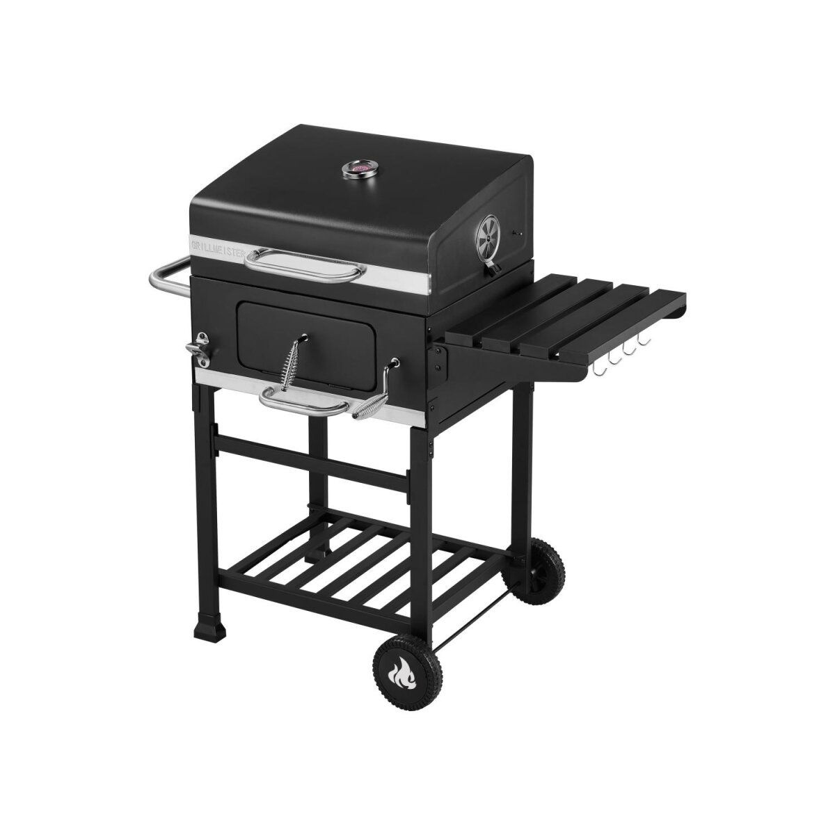 GRILLMEISTER Holzkohle-Komfortgrill »Kansas «, B 106,5 x H 103 x T 71 cm - B-Ware Transportschaden Kosmetisch