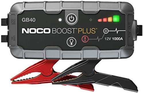 NOCO Boost Plus GB40 1000 Amp 12-Volt UltraSafe Lithium Jump Starter Box, Car Battery Booster Pack, Portable Power Bank Charger
