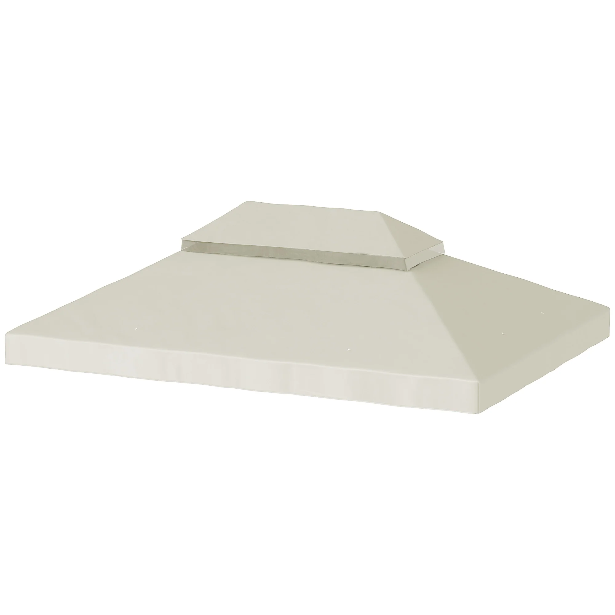 Outsunny Ersatzdach 3×4 m wasserdicht mit Doppeldach