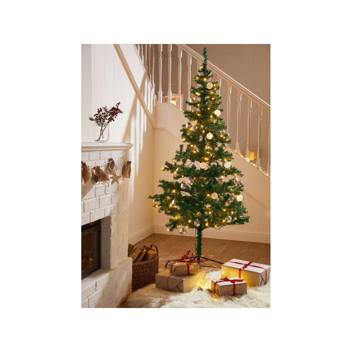 LIVARNO home LED-Weihnachtsbaum, 210 cm, mit 180 LEDs - B-Ware sehr gut