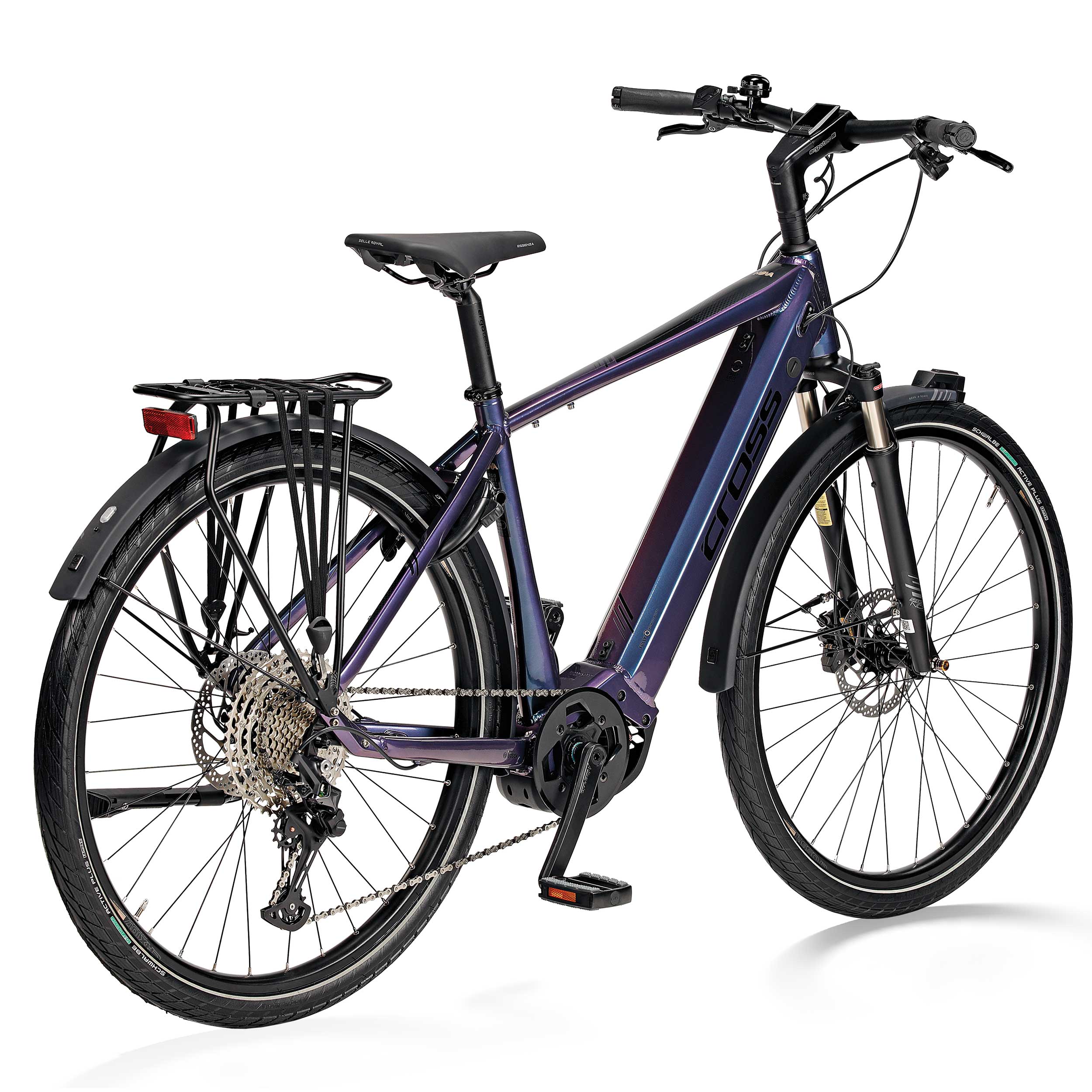 28 Zoll Herren E-Bike Trekking Fahrrad NOVA BOSCH PERFORMANCE LINE CX Gen4 625Wh 12s Shimano DEORE