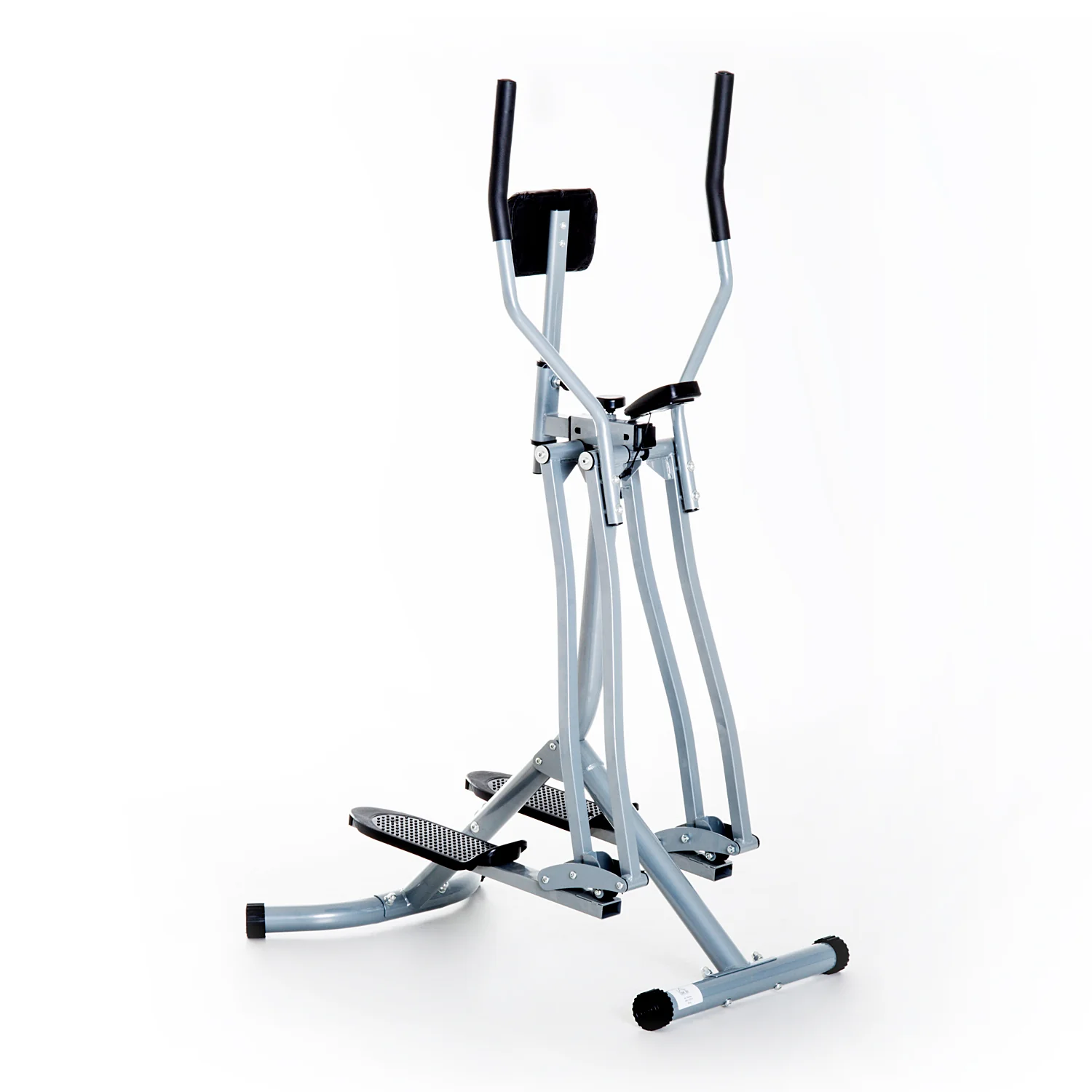 HOMCOM Crosstrainer Heimtrainer LCD-Display gelenkschonend