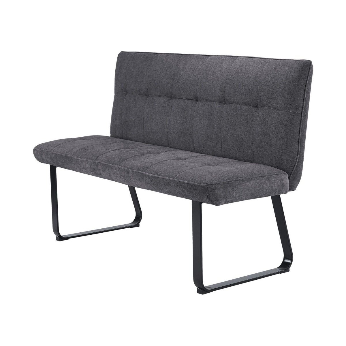 Homexperts Bank Tilda 160 cm dunkelgrau - B-Ware sehr gut