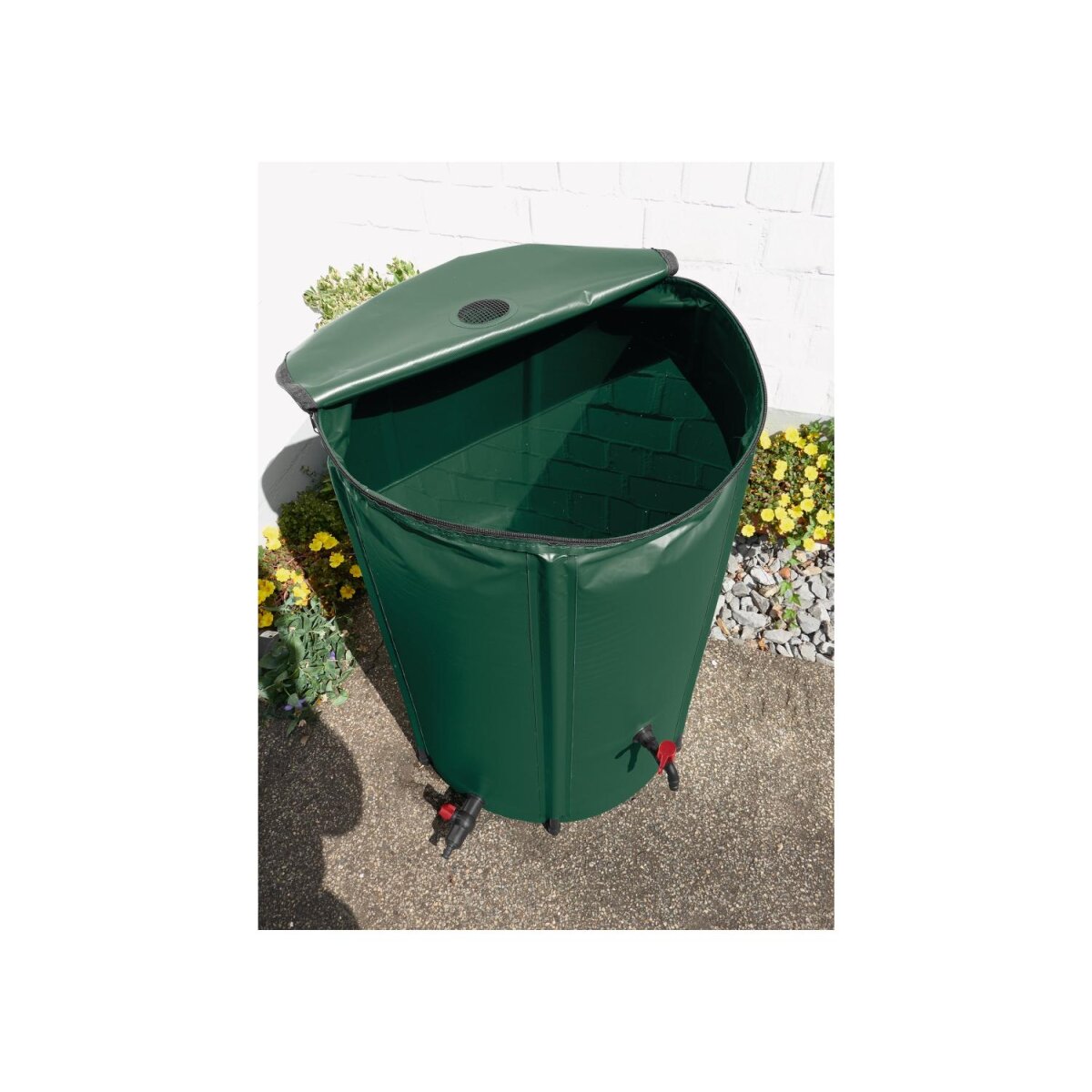 PARKSIDE® Faltbare Regentonne, aus wasserdichter und schimmelresistenter Folie - B-Ware neuwertig