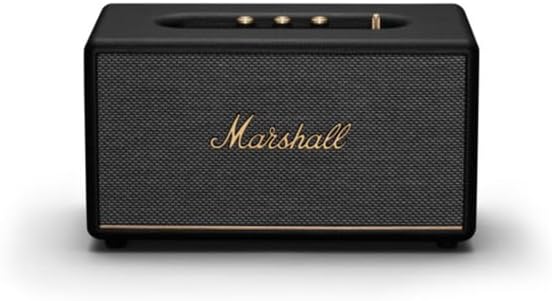 Marshall Stanmore III Bluetooth-Lautsprecher, Kabellos – Schwarz