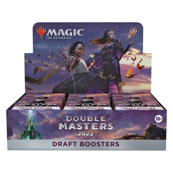 Magic The Gathering D0655000 Double Masters 2022 Draft Booster Box, 24 Packs, Multi