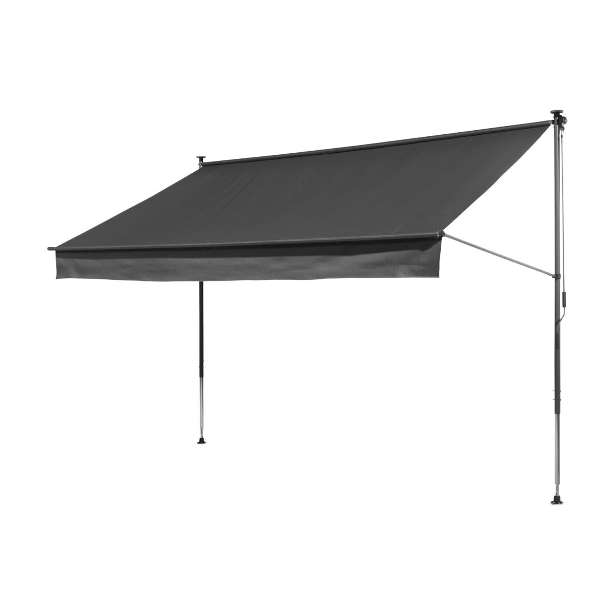 LIVARNO home Klemmmarkise 300 x 150, anthrazit - B-Ware gut